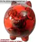 Preview: Sparschwein Blumendekor Keramik extra Groß D Preview: Sparschwein Blumendekor Keramik extra Groß D