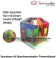 Preview: Spardose Spartier Pomme Pidou Hund Bommer grünblau Geschenkkarton Preview: Spardose Spartier Pomme Pidou Hund Bommer grünblau Geschenkkarton