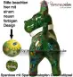 Preview: Spardose Spartier Pomme Pidou Hund Bommer grün Blüten Keramik D Preview: Spardose Spartier Pomme Pidou Hund Bommer grün Blüten Keramik D