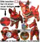 Preview: Spardose Spartier Pomme Pidou Hund Bommer rot Keramik Gesamt