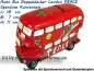 Preview: Spardose Auto Bus Doppeldecker London PEACE A