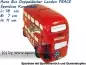 Mobile Preview: Spardose Auto Bus Doppeldecker London PEACE D