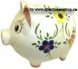 Preview: Sparschwein Riese extra Groß Dekor Blumen A Preview: Sparschwein Riese extra Groß Dekor Blumen A