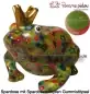 Mobile Preview: Spardose Spartier Pomme Pidou Frosch Max hellgrün Keramik A