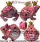 Mobile Preview: Spardose Spartier Pomme Pidou Frosch Max rosa Keramik Gesamt