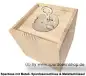 Preview: Spardose Holzwürfel Rohling natur B
