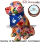 Preview: Spardose Spartier Pomme Pidou Hund Benno rosa Keramik A