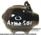 Preview: Sparschwein Kleinsparschwein 3D Design Arme Sau C Preview: Sparschwein Kleinsparschwein 3D Design Arme Sau C