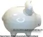 Preview: Sparschwein ohne Design Blanko mittelgroß weiß Keramik C Preview: Sparschwein ohne Design Blanko mittelgroß weiß Keramik C