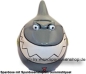 Preview: Spardose Spartier 3D Design Geld-Hai Keramik B