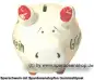 Preview: Sparschwein Kleinsparschwein 3D Design Glücksschwein Keramik B