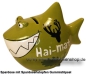 Preview: Spardose Spartier 3D Design Hai-mat Keramik A