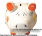 Preview: Sparschwein mittelgroß 3D Design Happy Birthday Keramik B