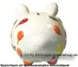 Preview: Sparschwein mittelgroß 3D Design Happy Birthday Keramik D