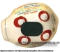 Preview: Sparschwein Kleinsparschwein Happy Birthday international weiß Keramik E