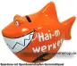Preview: Spardose Spartier 3D Design Hai-mwerker Keramik A