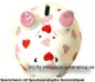 Preview: Sparschwein Kleinsparschwein Herzchen-Schwein Keramik B Preview: Sparschwein Kleinsparschwein Herzchen-Schwein Keramik B