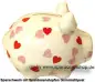 Preview: Sparschwein Kleinsparschwein Herzchen-Schwein Keramik C Preview: Sparschwein Kleinsparschwein Herzchen-Schwein Keramik C