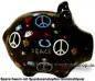 Preview: Sparschwein Kleinsparschwein Hippie schwarz Keramik C Preview: Sparschwein Kleinsparschwein Hippie schwarz Keramik C