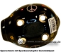 Preview: Sparschwein Kleinsparschwein Hippie schwarz Keramik E