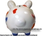 Preview: Sparschwein mittelgroßes Sparschwein 3D Design Kleine Spende Keramik D