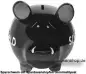 Preview: Sparschwein mittelgroßes Sparschwein 3D Design Schwarzgeld Keramik B Preview: Sparschwein mittelgroßes Sparschwein 3D Design Schwarzgeld Keramik B