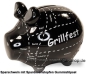 Preview: Sparschwein Kleinsparschwein Grillfest Keramik A