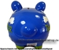 Preview: Sparschwein mittelgroßes Sparschwein 3D Design Traumerfüller Keramik D