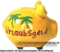Preview: Sparschwein Kleinsparschwein 3D Design Urlaubsgeld Keramik C