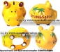 Preview: Sparschwein Kleinsparschwein 3D Design Urlaubsgeld Keramik Gesamt
