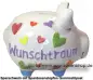 Preview: KCG mittelgroßes Sparschwein 3D Design Wunschtraum Keramik C