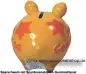 Preview: Sparschwein 3D Design Zum Geburtstag dunkelgelb Keramik D Preview: Sparschwein 3D Design Zum Geburtstag dunkelgelb Keramik D