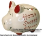 Preview: Sparschwein Kleinsparschwein 3D Design Home Sweet Home Keramik A