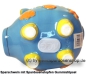 Preview: Sparschwein mittelgroßes Sparschwein 3D Design Reisekasse Keramik E