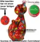 Preview: Spardose Spartier Pomme Pidou Katze Caramel rot mit Herzen Keramik D