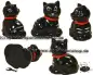 Preview: Spardose Katze Katy Kunststoff Farbe schwarz Gesamt A Preview: Spardose Katze Katy Kunststoff Farbe schwarz Gesamt A