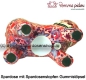 Preview: Spardose Spartier Pomme Pidou Katze Kitty rosa mit Herzen Keramik E