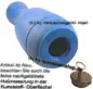 Preview: Spardose Kegel A Farbvariante blau Preview: Spardose Kegel A Farbvariante blau
