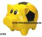 Preview: Sparschwein Felix Fußball Farbvariante gelb B Preview: Sparschwein Felix Fußball Farbvariante gelb B