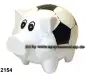 Preview: Sparschwein Felix Fußball Farbvariante weiss B Preview: Sparschwein Felix Fußball Farbvariante weiss B