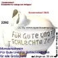 Preview: Monster Sparschwein Für gute und für schlechte Zeitent – Sonderverkauf 786-B a