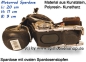 Preview: Spardose Motorrad schwarz/ bunt E