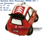 Preview: Spardose Auto Rennwagen SPEED NO. 1 Kunststein C