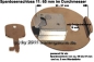 Preview: Spardosenschloss 11: 65mm