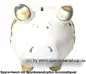 Preview: Sparschwein mittelgroßes Sparschwein 3D Design Hochzeit Keramik B