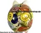 Preview: Sparschwein Blumendekor bunt C