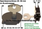 Preview: Spardosenschloss 25 Gesamt 39 mm ABS