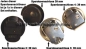 Preview: Spardosenschloss im Set: 39mm