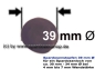 Preview: Spardosenstopfen 39 mm Ø