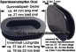 Preview: Spardosenstopfen 44 mm Oval A